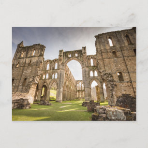 RIEVAULX ABBEY, NORTH YORKSHIRE, UK POSTCARD