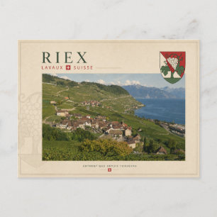 Riex, Lavaux - Switzerland Postcard