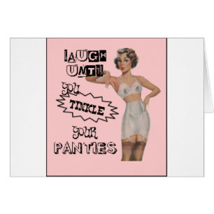 Riez jusqu'à ce que vous tintiez vos culottes