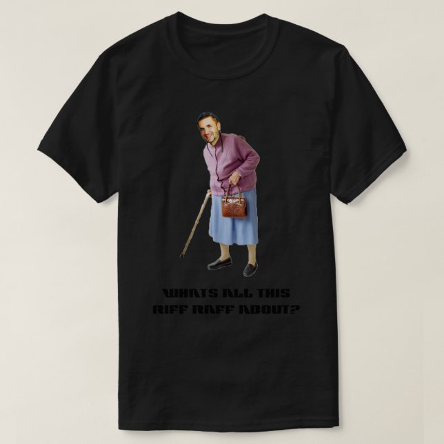 Riff Raff Essential T-Shirt (Design Front)