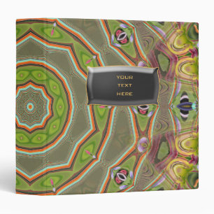Riff Raff Geometric 2 inch Custom Avery Binder