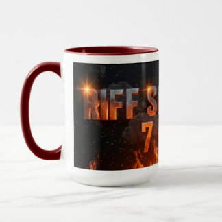 RIFF SOLO 7 PitZillA LAVA LIGHTNING COFFEE MUG