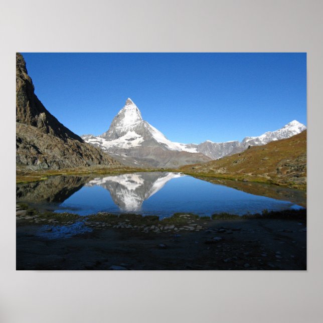 Riffelsee Matterhorn Poster (Front)