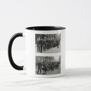 Rifle drill of the Spartacists (top) Revolutionary Mug