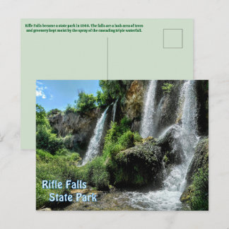 Rifle Falls State Park Postcard
