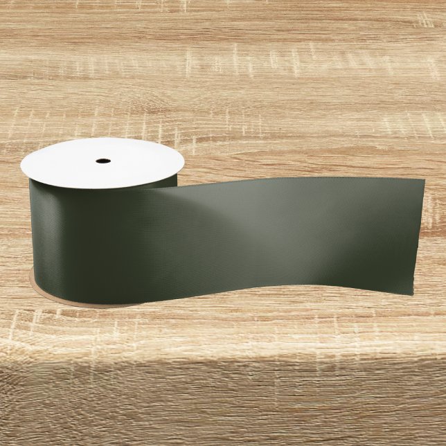 Rifle Green Solid Colour Satin Ribbon (Creator Uploaded)
