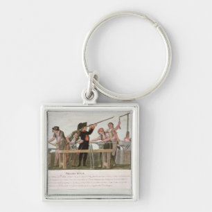 Rifle Makers' Workshop, 1793 Keychain