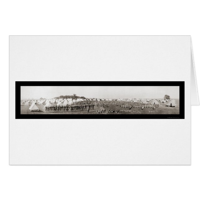 Rifle Range Army WWI Photo 1913 (Front Horizontal)