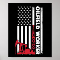 Rig Drilling Roughneck Oilfield Worker