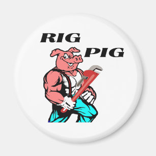 Rig Pig Magnet