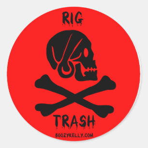 Rig Trash Sticker