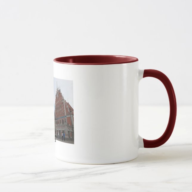 Riga city centre Mug (Right)