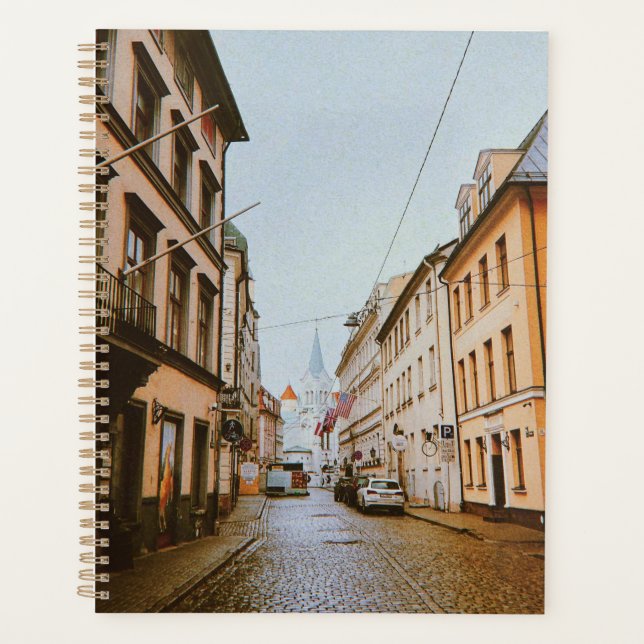 Riga, Latvia Cityscape Planner (Front)