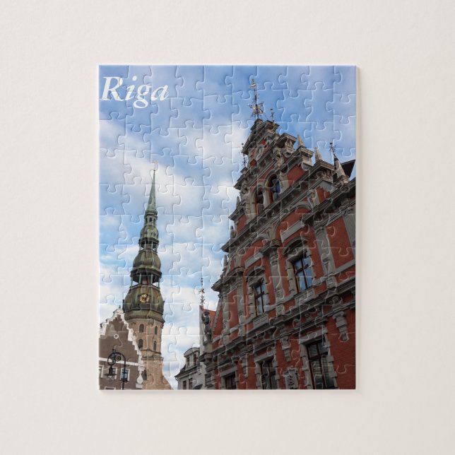 Riga, Latvia Jigsaw Puzzle (Vertical)