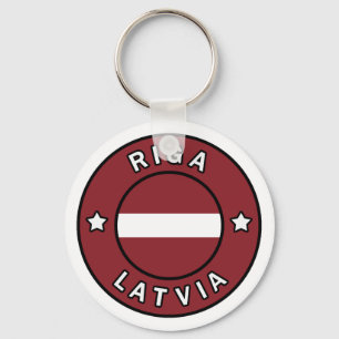 Riga Latvia Keychain