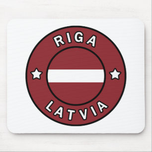 Riga Latvia Mouse Pad