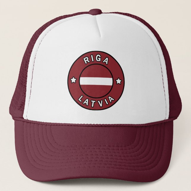 Riga Latvia Trucker Hat (Front)