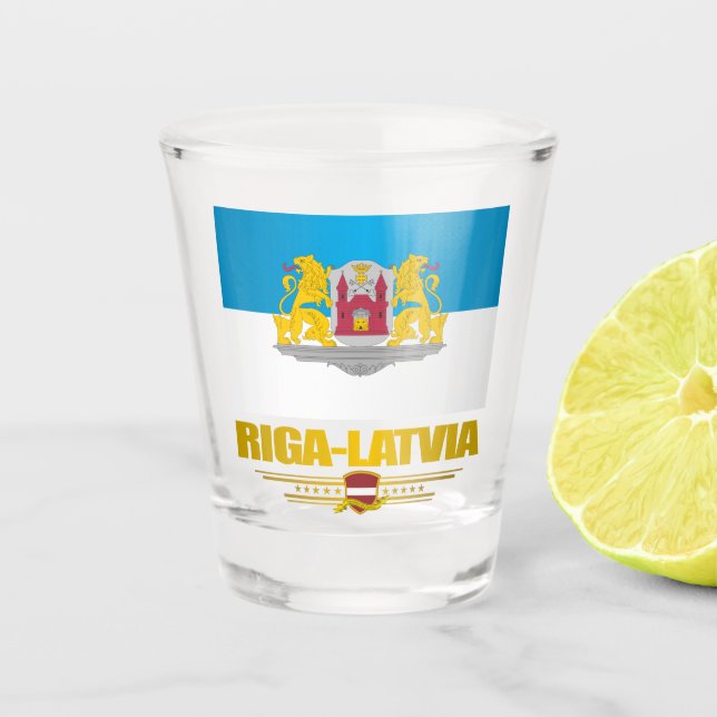 Riga Shot Glass (Front)