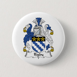 Rigby Family Crest 2 Inch Round Button