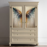 RIGHT Angel Wing Ethereal Abstract Impressionism