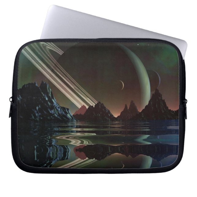 Right Before Dawn Laptop Sleeve (Front)