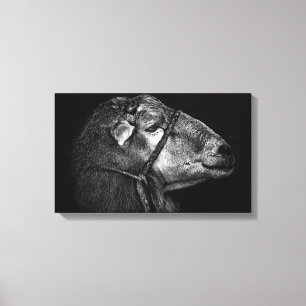 right following canvas print