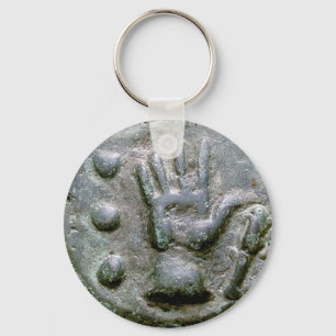 Right Hand Aes Grave Quadrans Keychain