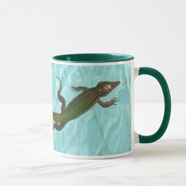 right-handed Swimming Lizard mug (Right)