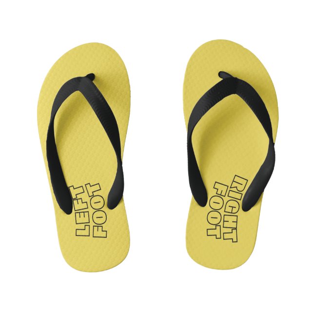 Right Left Flip Flops (Footbed)