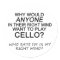 Right Mind Cello