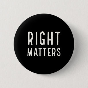 Right Problems Anti Trump Impeach Resist Protest R 2 Inch Round Button