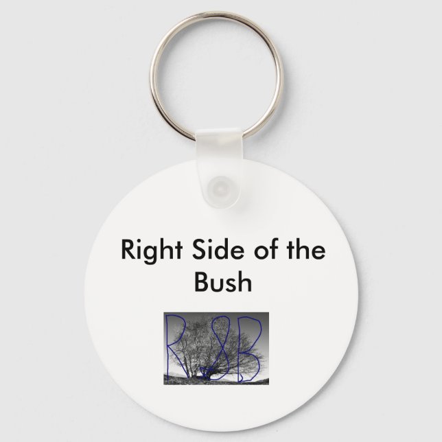 Right Side of the Bush Keychain (Front)