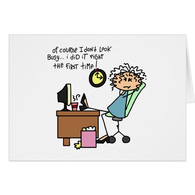 Right The First Time Humour (Front Horizontal)