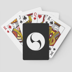 Right Two Tomoe (drawing) Vice Kurtrump Playing Cards