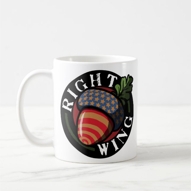 Right Wing Nut Coffee Mug (Left)