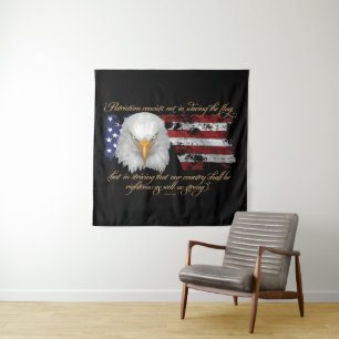 Righteous Patriotism Tapestry