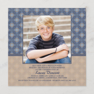 Righteous Photo Religious Invitation