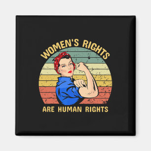 Rights Are Human Rights Feminism Feminist Women Rb Magnet