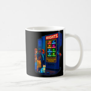 Rights Behind A Paywall Funny Satire Gift Coffee Mug