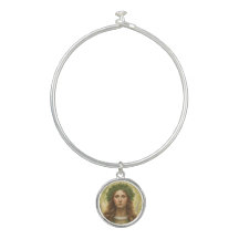 Saint Dymphna d'Irlande Bangle Bracelet