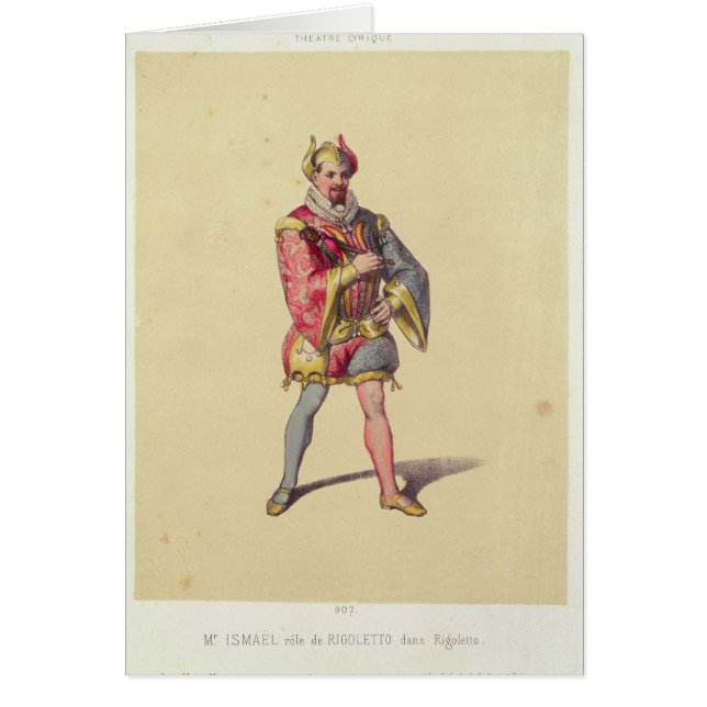 Rigoletto from 'Rigoletto' (Front)