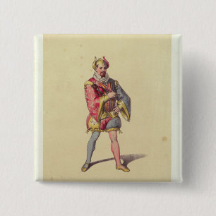 Rigoletto from 'Rigoletto' 2 Inch Square Button