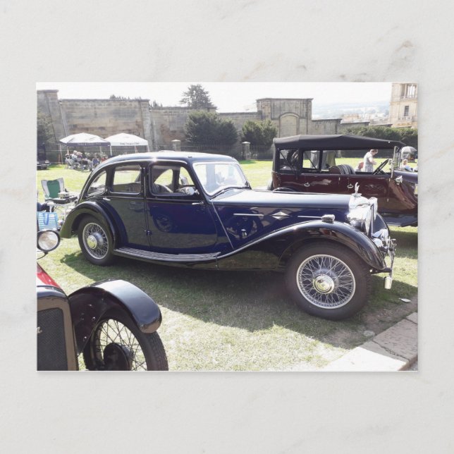 Riley Kestrel Sports Saloon Postcard (Front)