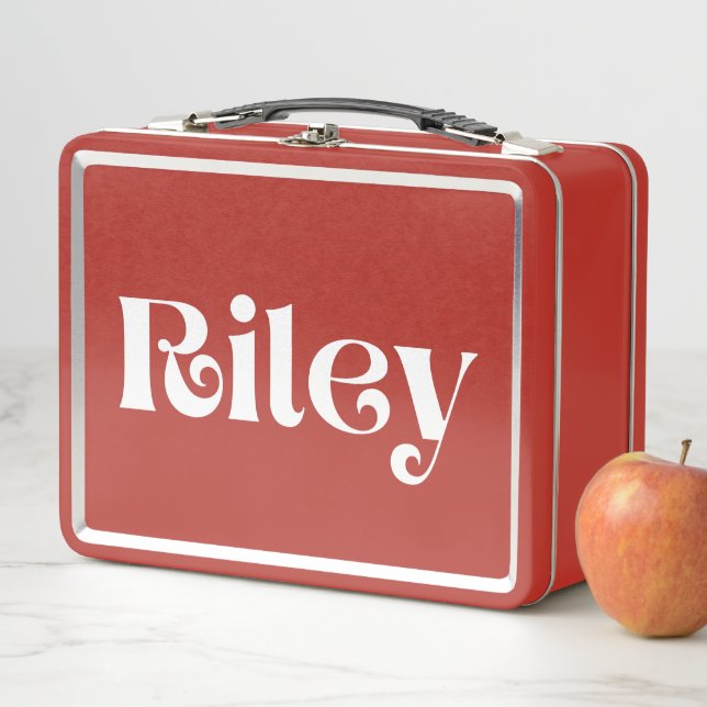 Riley Metal Lunch Box (In Situ)