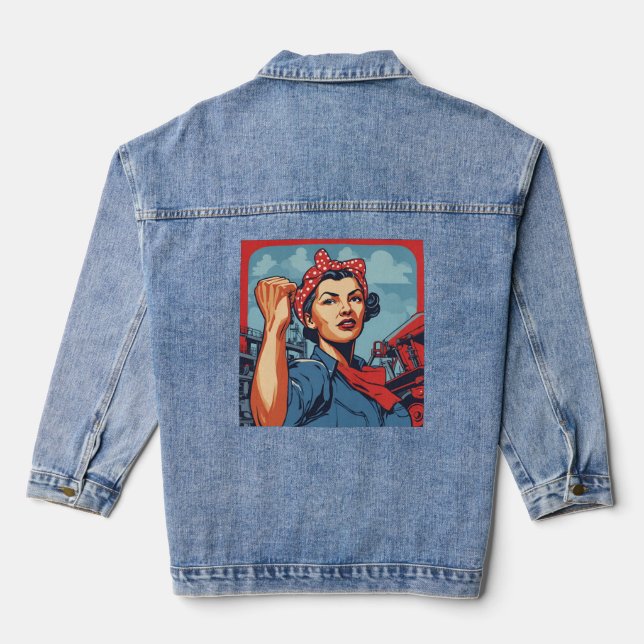 Riley-Rose Denim Jacket (Back)