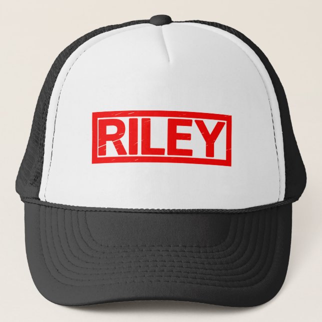 Riley Stamp Trucker Hat (Front)