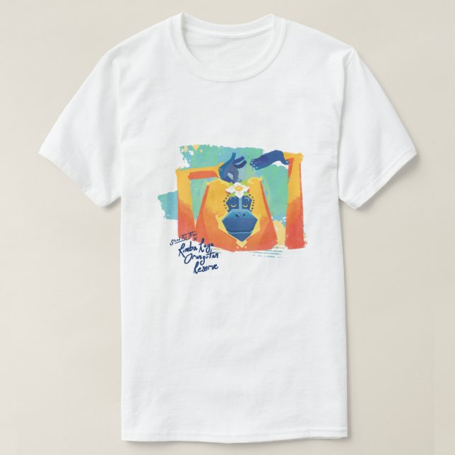 Rimba Raya Orangutan Reserve T-shirt (Design Front)