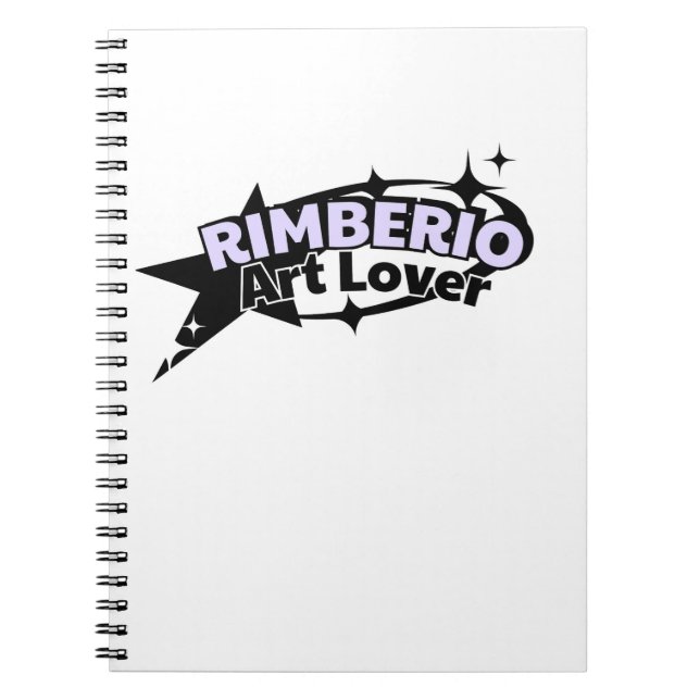 Rimberio Art Lover Logo Notebook (Front)