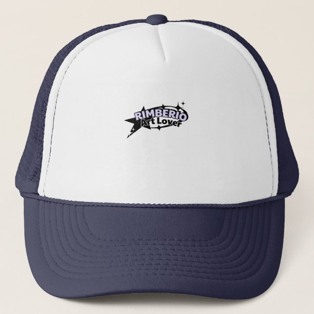 Rimberio Art Lover Logo Trucker Hat (Front)