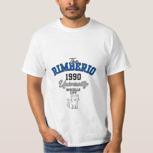 Rimberio university & cat lovers T-Shirt